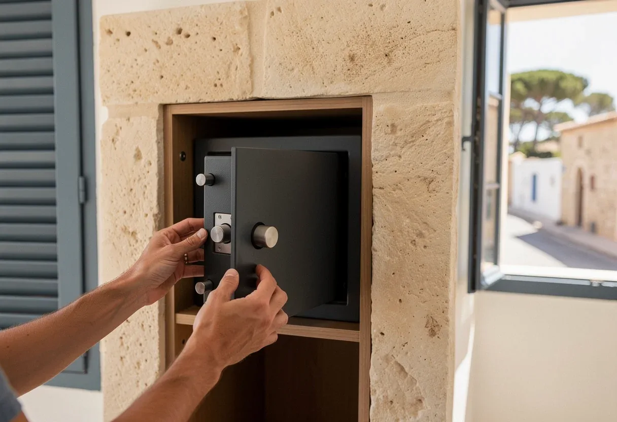 Installation d'un coffre-fort à Canet-en-Roussillon